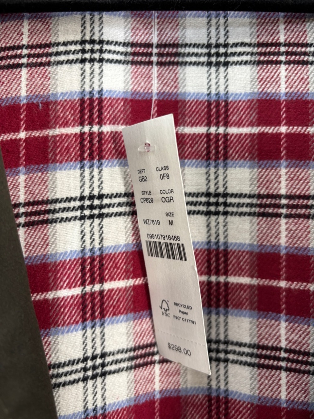 J.Crew Broken-in Barn Jacket™ with faux-leather collar - Picture 7 of 9